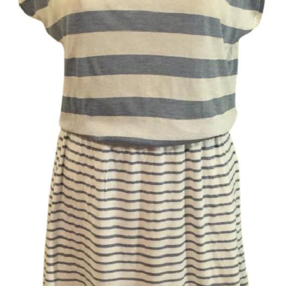 Splendid Dress Blue White Size Medium